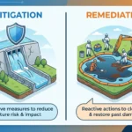 difference between mitigation and remediation