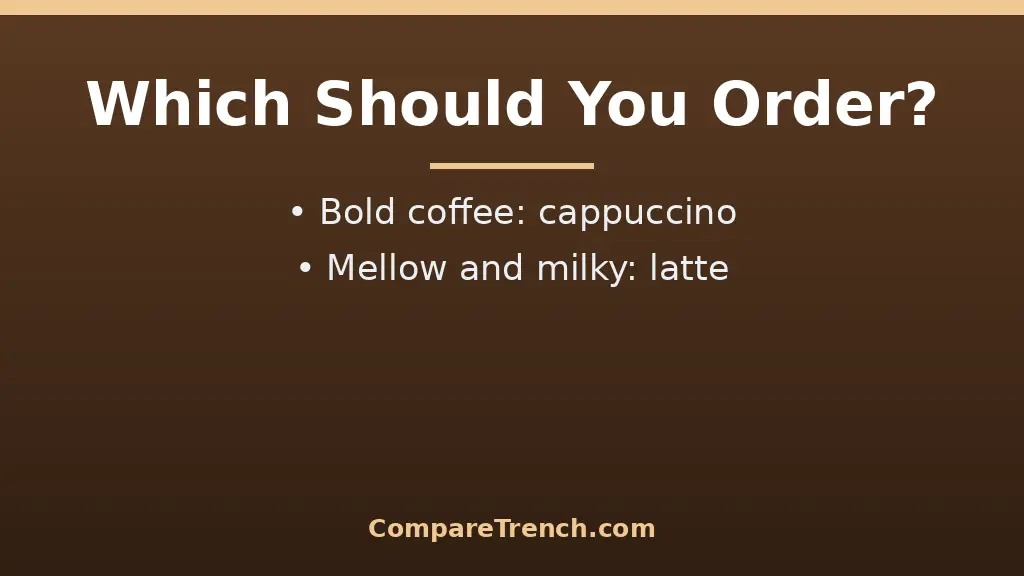 Barista guide to the difference between cappuccino and latte: which drink to order