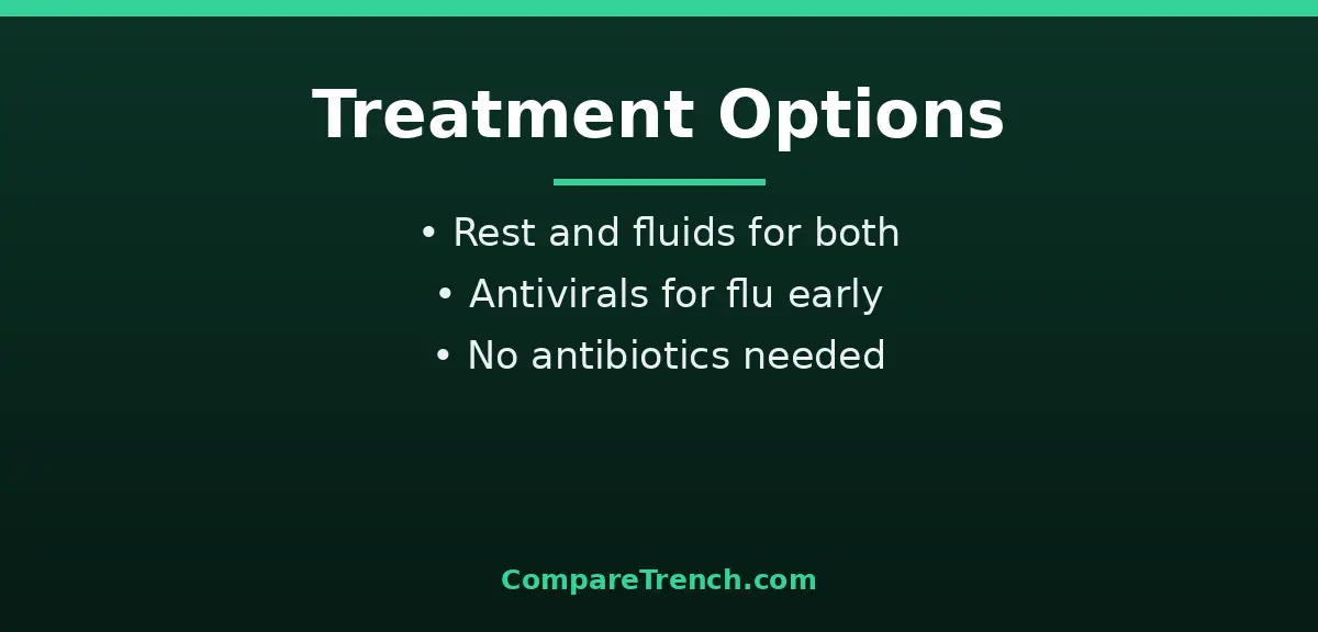 Cold and flu treatment options in the difference between common cold and flu