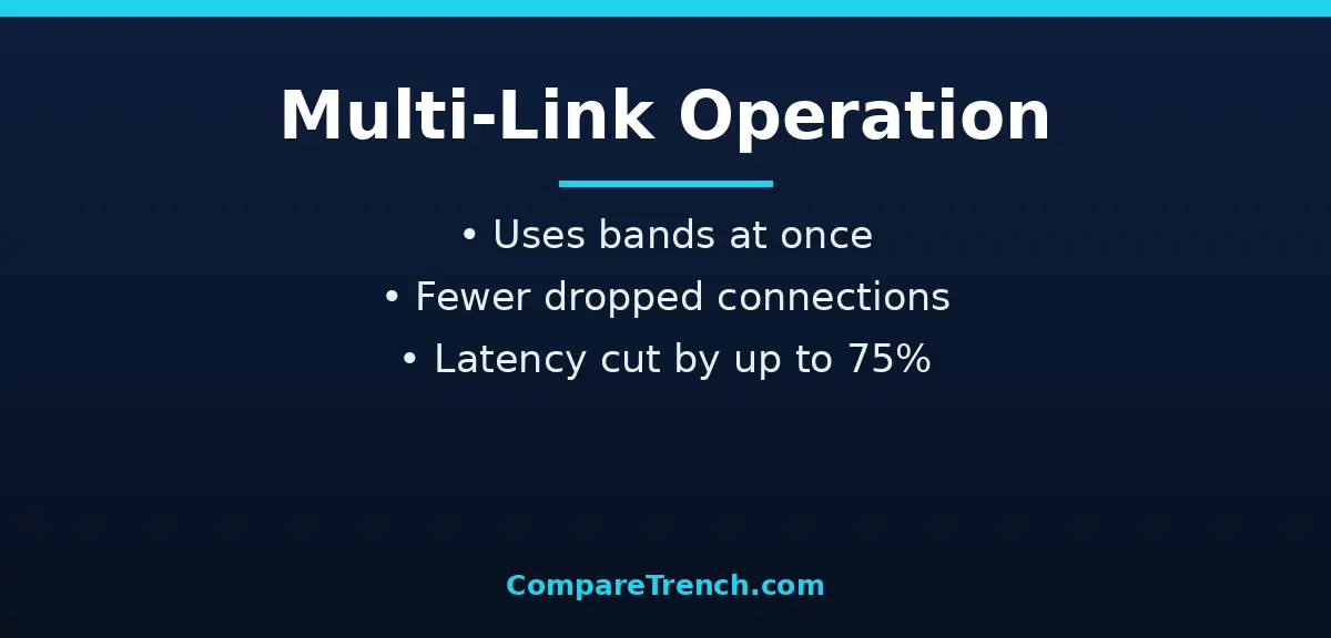Multi-Link Operation explained in the difference between Wi-Fi 6 and Wi-Fi 7